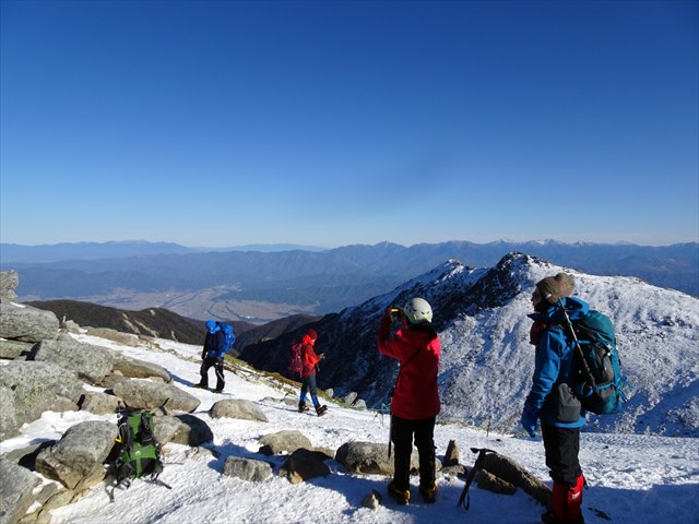 2022年12月10日（土）～11日（日） 【雪山中級】中央アルプス　木曽駒ヶ岳